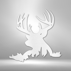 Deer Head - Steel Sign