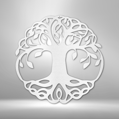 Classic Tree of Life - Steel Sign