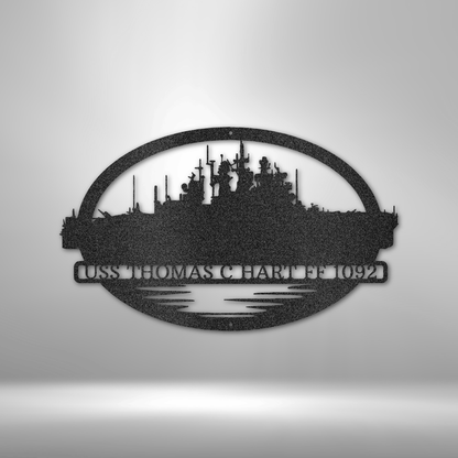 Pick Your Battleship - Naval Metal Art Sign