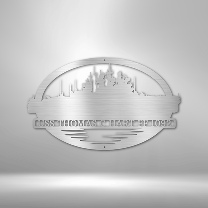 Pick Your Battleship - Naval Metal Art Sign